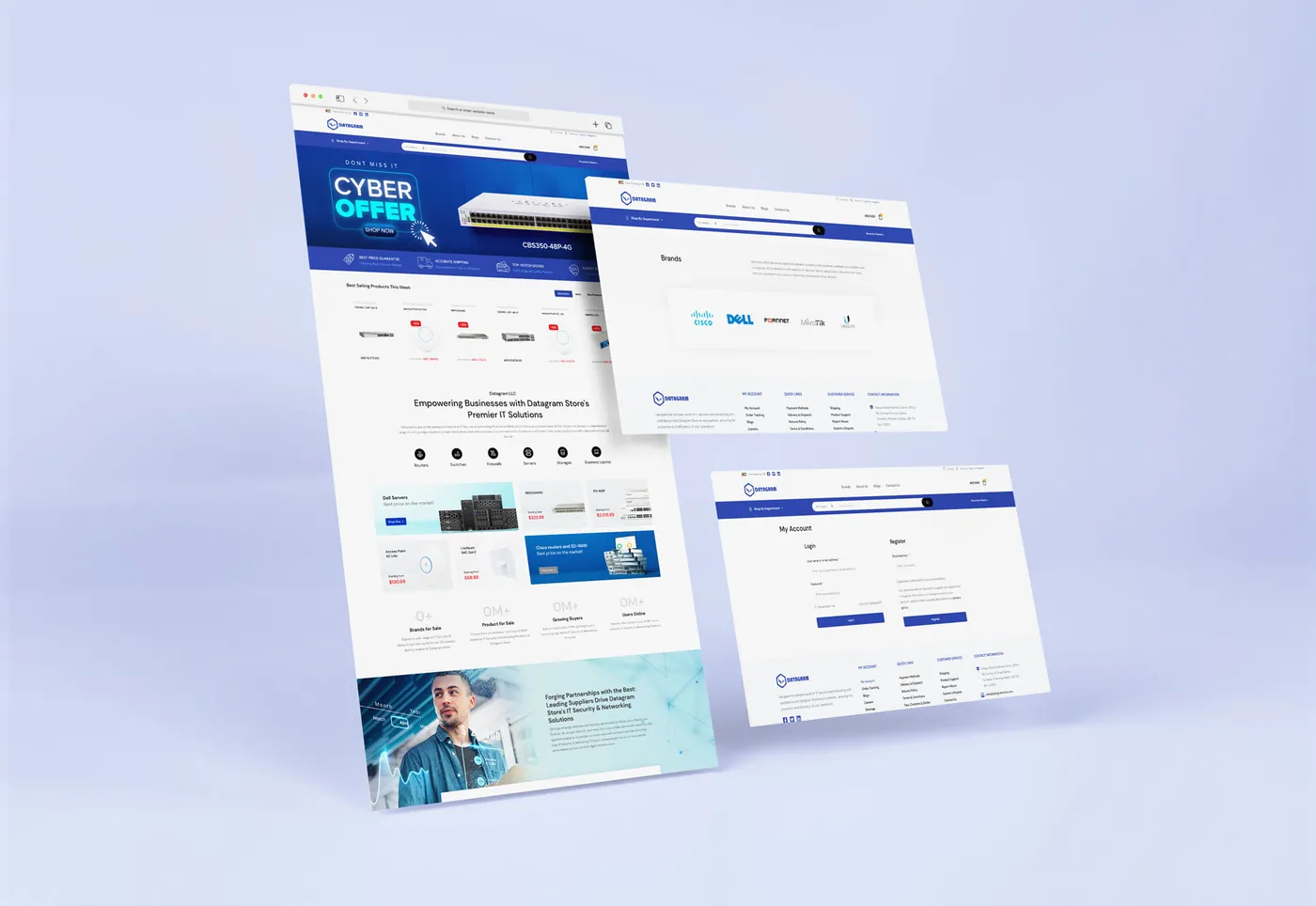 The card published for Datagram on the ENH portfolio.